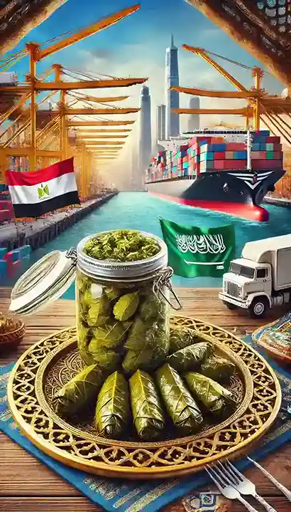 تصدير ورق عنب للسعودية مع افضل مصنع ورق عنب مصري 