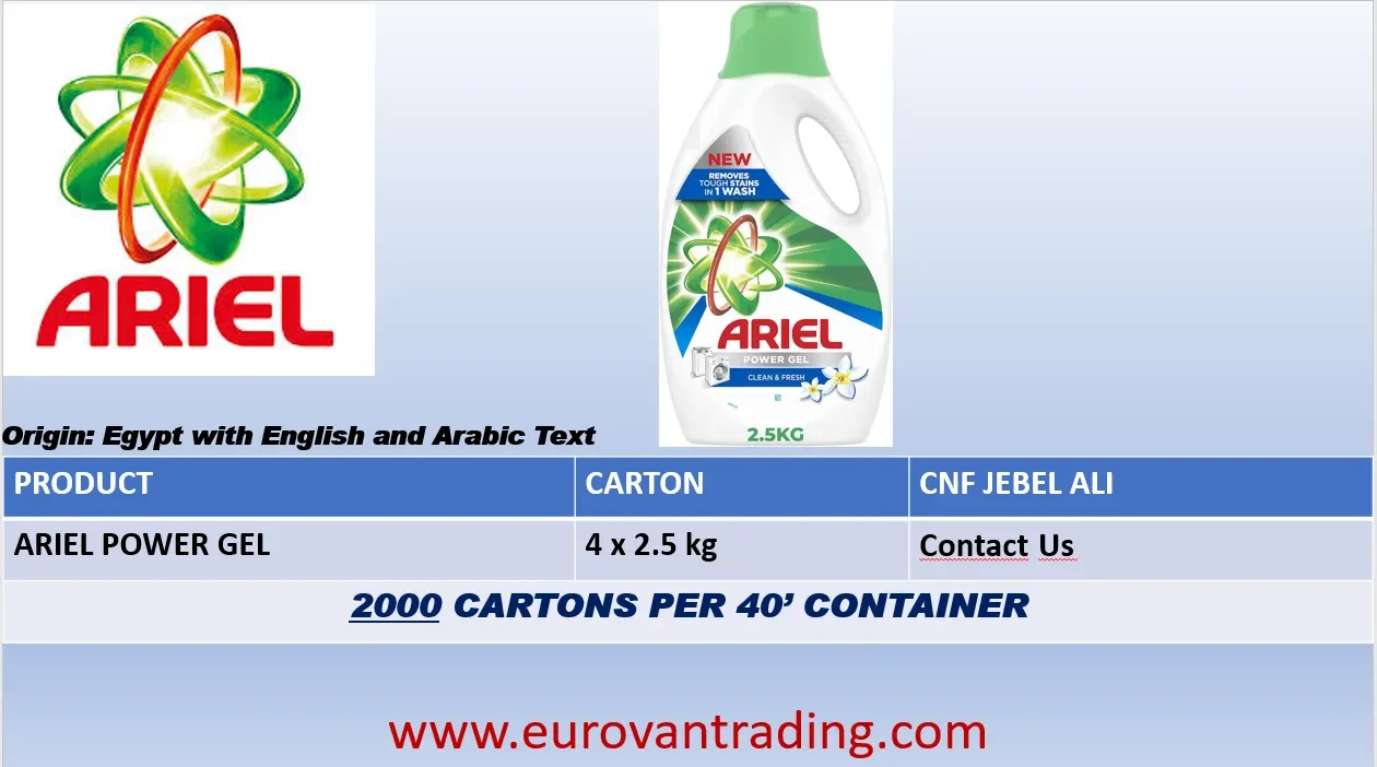 Best Ariel Supplier from Egypt for Export & Import Worldwide 2025