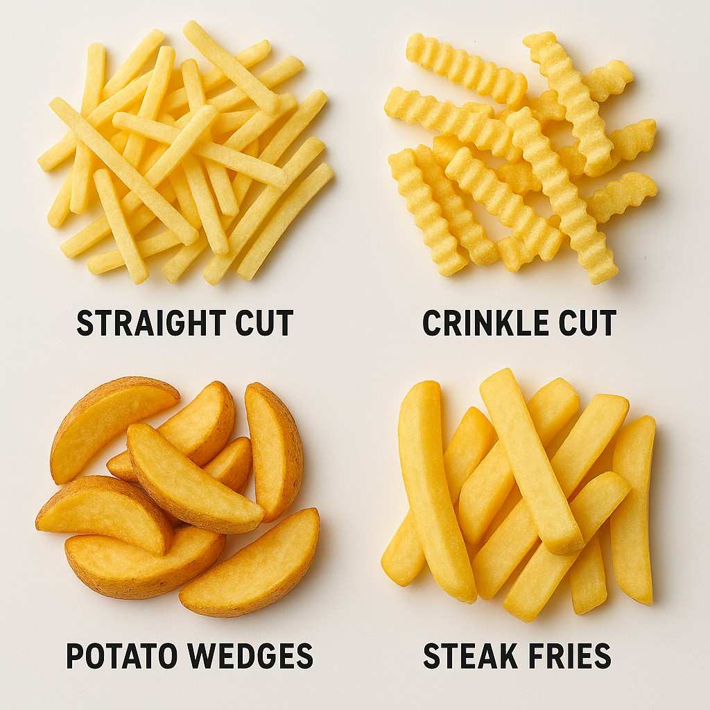 frozen_fries_varieties بطاطس ويدجز (Potato Wedges) اختيار فاخر من مورد بطاطس عالي الجودة