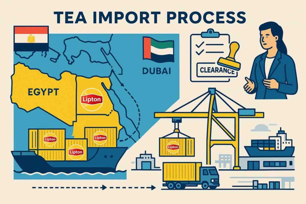 Eurovan Trading: Your Expert Partner to Import Lipton Tea from Egypt to Dubai