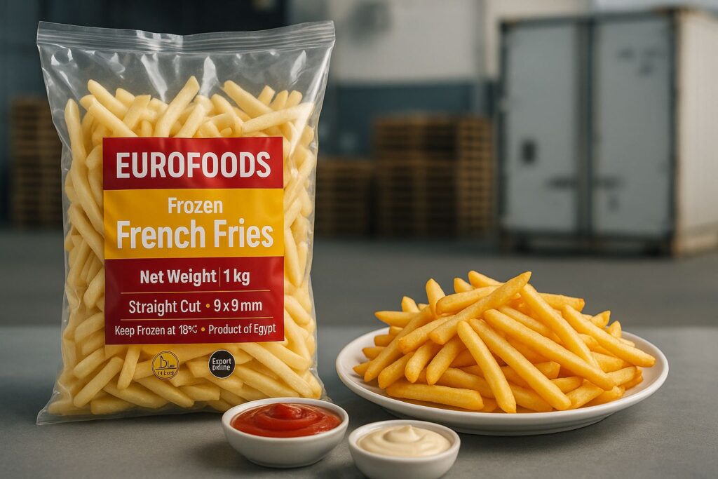 Frozen French Fries Exporter in Egypt Premium Quality for Global Markets