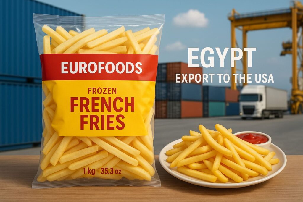 import frozen potato Fries Egypt to USA
