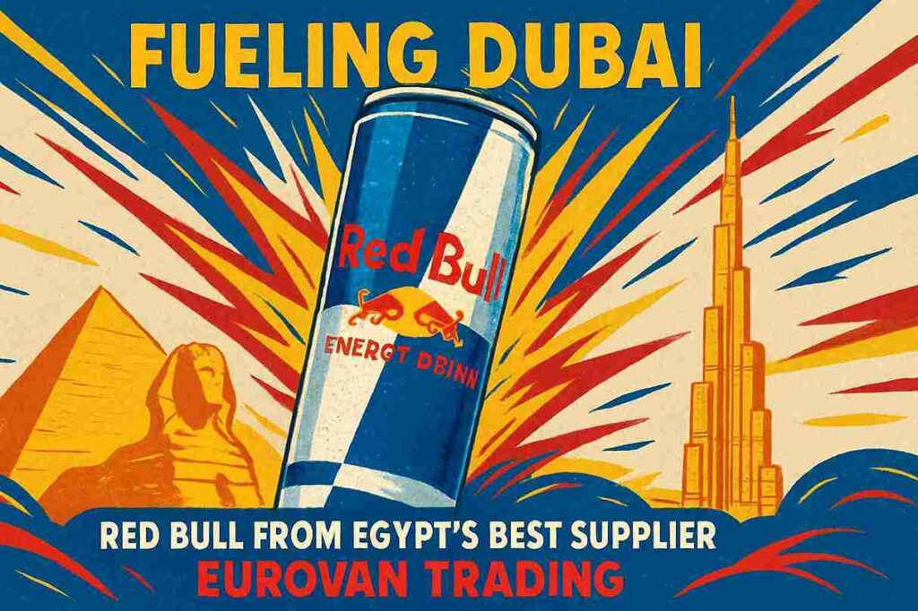 Eurovan Trading: Your Trusted Red Bull Supplier from Egypt to Dubai