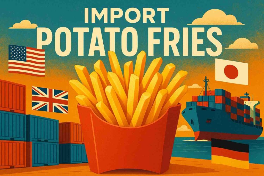 Import Potatoes Fries worldwide global import frozen French fries