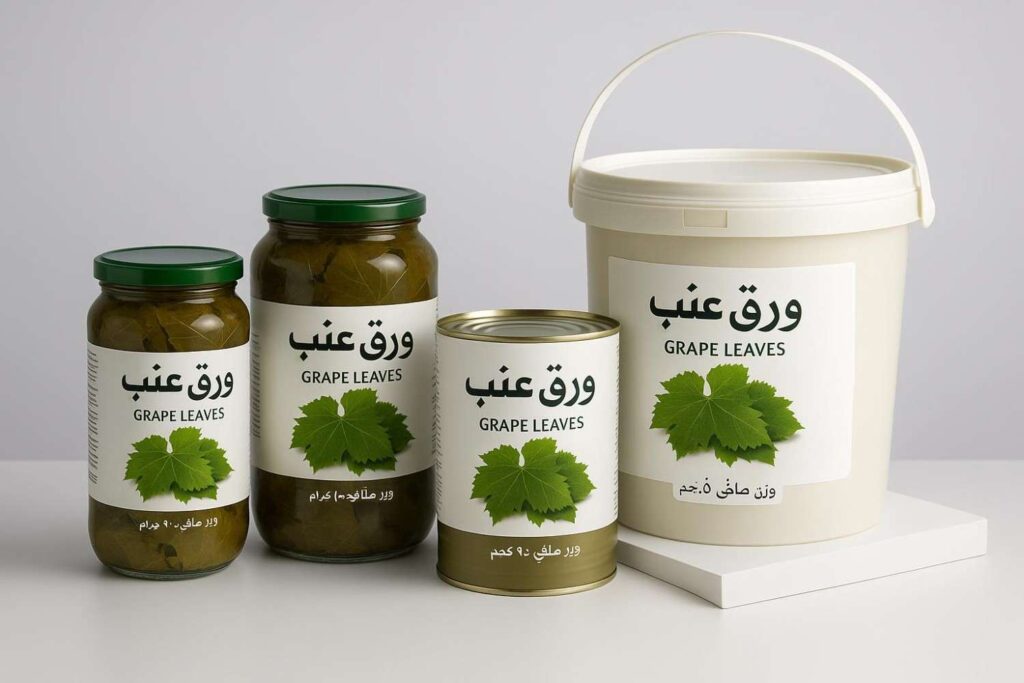 🏭 من المزرعة إلى مائدتك رحلة استيراد ورق عنب مع Eurovan Trading