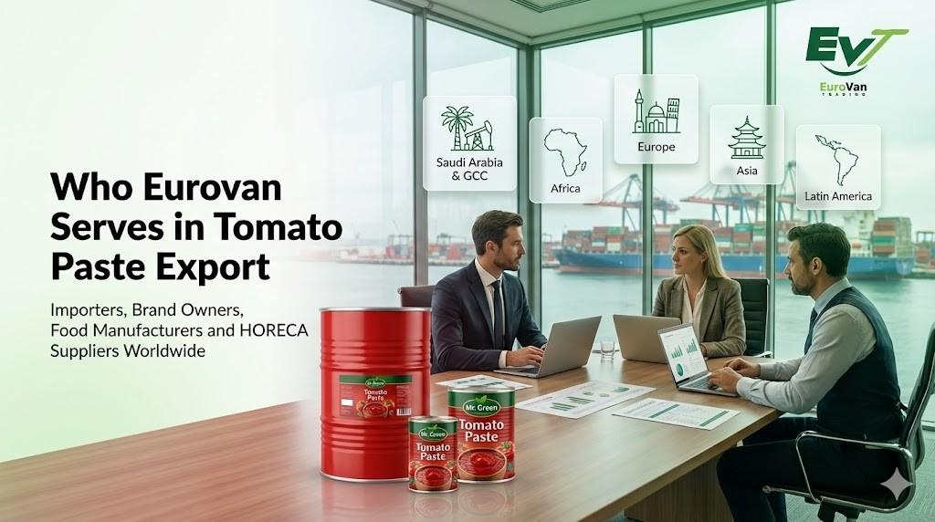 Eurovan Trading Your Tomato Paste Partner Wholesale Worldwide