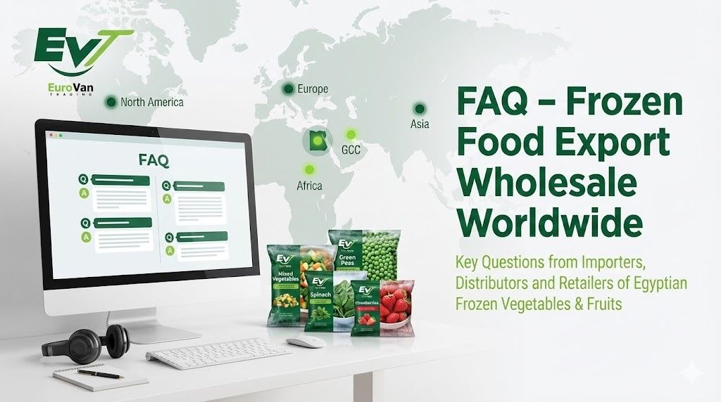 FAQ – Frozen Food Export Wholesale Worldwide