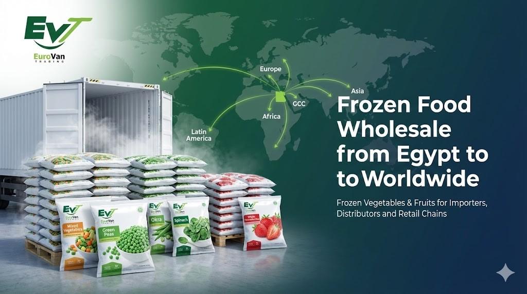 Frozen Food Wholesale from Egypt to Worldwide
