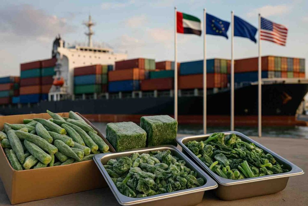 Frozen Vegetables and Fruits Portfolio from Egypt