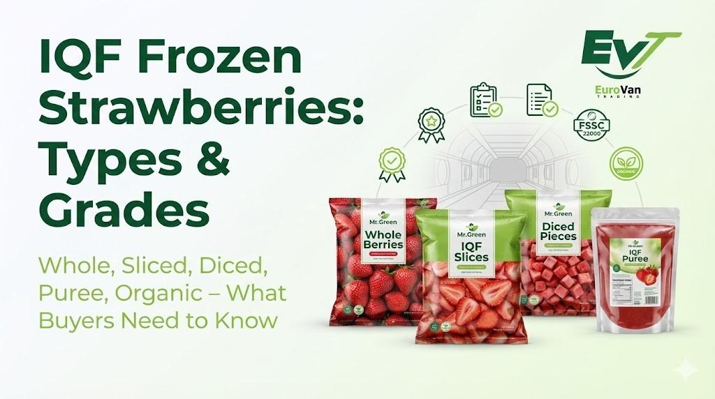 What Are IQF Frozen Strawberries and Main Product Types