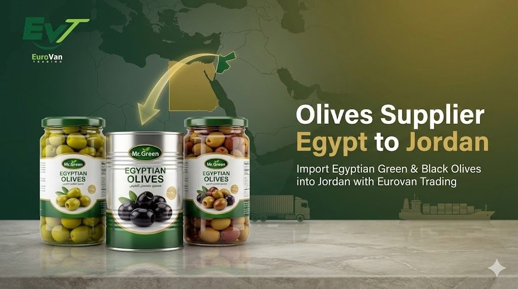 Olives Supplier Egypt to Jordan Import Egyptian Olives into Jordan