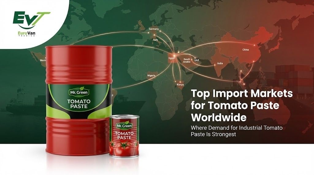 Where Is Demand Strongest Top Import Markets for Tomato Paste