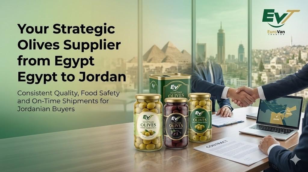 Your Strategic Olives Supplier from Egypt to Jordan
