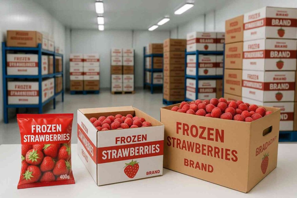 strawberry_packaging Partner with a Leading Frozen Strawberry Supplier
