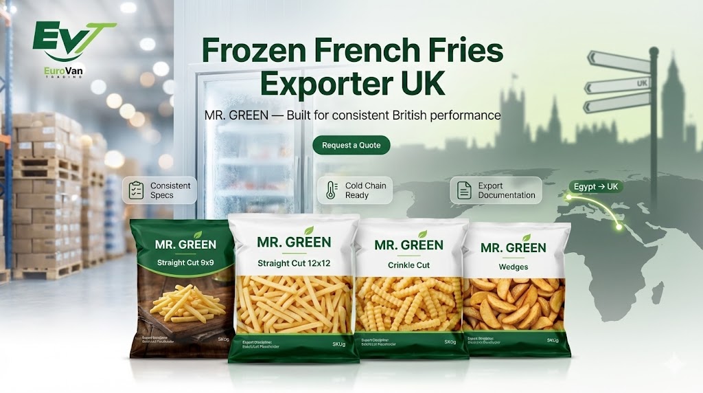 ⭐ What British buyers expect (taste & performance) Frozen French Fries Exporter UK