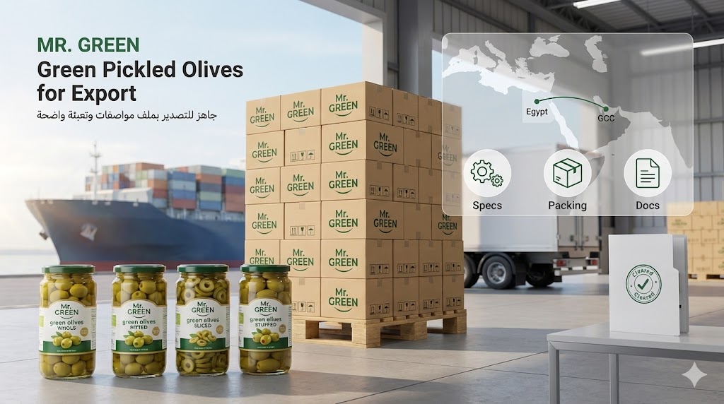 💡 الوزن الصافي والوزن المصفّى في استيراد زيتون أخضر كيف تقارنه؟